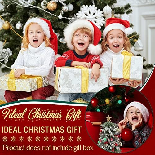 Hanaive 3 Pcs Mini Christmas Tree Topper Small Star, Multi, 2.36'', Glitter - Image 5