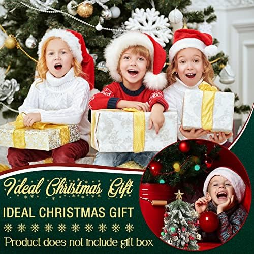 Hanaive Christmas Tree Topper Mini Star Small, Gold, 2.36 Inch, Glitter - Image 5