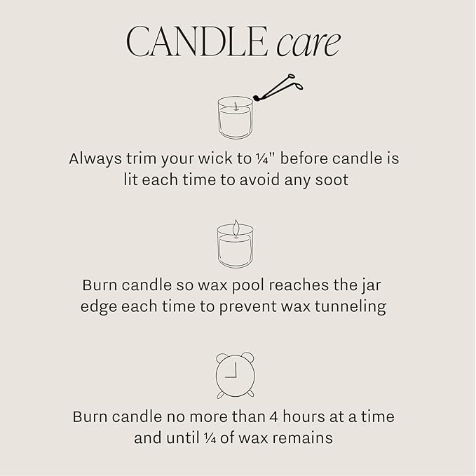 Sweet Water Decor Cashmere and Vanilla Soy Candle - Jasmine, Soft Cashmere, Sandalwood, Vanilla Scented Spring Candle for Home - 9oz Clear Jar with Lid, 40+ Hour Burn Time, Made in The USA