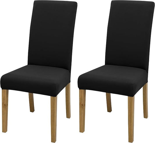 BIETYONE Chair Covers,Dining Room Chair Covers Set of 2,Stretch Kitchen Chair Cover,Washable Dining Chair Cover,Parsons Chair Slipcovers Protective,for Home,Restaurant,Banquet