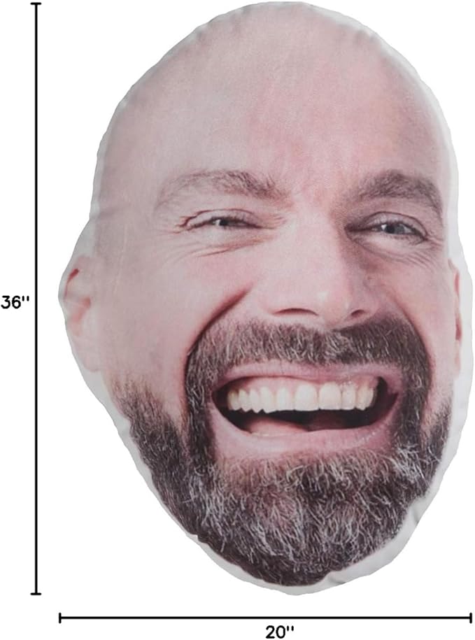 Custom Face Shaped Photo Pillow Your Face on a Pillow Custom Photo Pillows