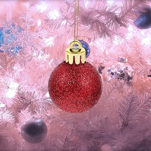 Tofficu Round Christmas Ornament Caps Replacement 12pcs 1.2cm Plastic Christmas Hangers Caps for Christmas Tree Ceramic Glass Porcelain Christmas DIY Decoration Golden - Image 4
