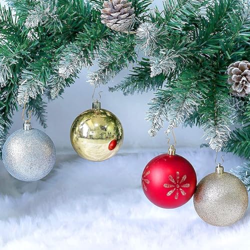 300 Pcs 3cm Christmas Ornament Hooks Christmas Tree Decoration Hangers Small Xmas Ball Hooks Mini Metal Wire Hanging Hooks S Shaped Hangers for Hanging Ornaments Charms Red - Image 3