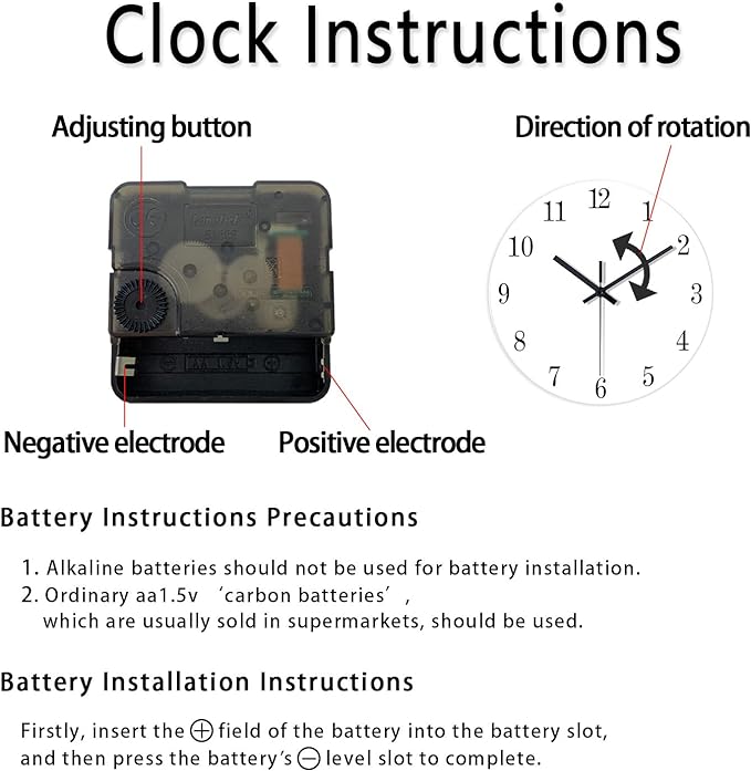 Kitchen Wall Clocks Battery Operated 12 Inch Sunset Decorative Small Wall Clock Silent Analog Clock for Wall