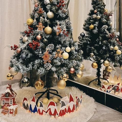 Christmas Tree Stand, Folding Xmas Tree Stand Metal Christmas Tree Stand for Artificial Tree Folding Stand,Christmas Tree Base, Fits 0.5-1.25 Inch Pole - Image 7
