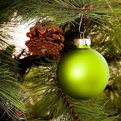 Silver Ornament Hangers - 200 Pack Christmas Tree Decorating Hooks - Image 2