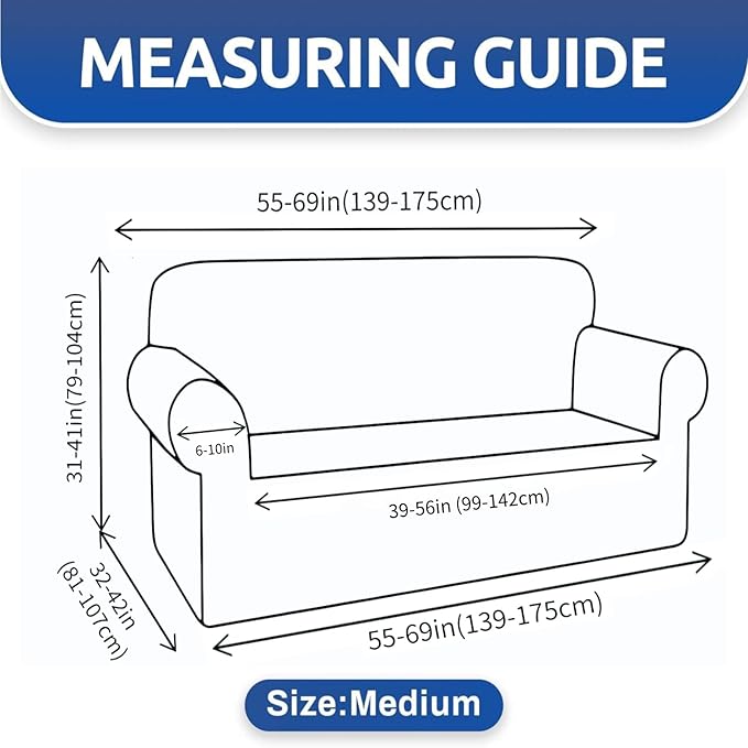 XINEAGE 2026 New 1 Piece Couch Covers for 2 Cushion (55"-69") Stretch Loveseat Sofa Cover Slipcover Jacquard Universal Furniture Protector with Elastic Bottom for Kids,Dog (Loveseat, Wine Red)