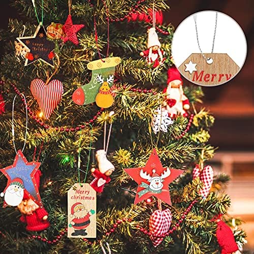 Nuanchu 400 Pcs Christmas Ornament Hangers, Gold Red Green Silver - Image 7
