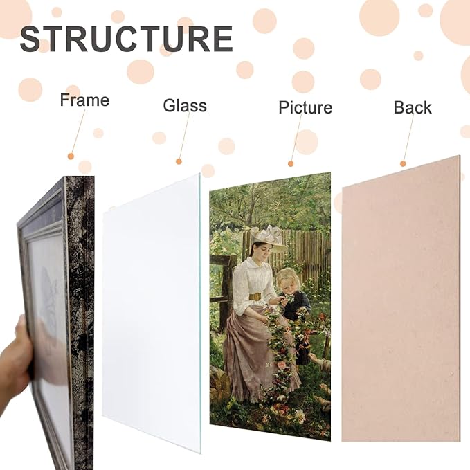 16x20 Picture Frame with Real Glass set of 2,Vintage Frames - Antique Style Frames for Wall - Ornate Frame for Rustic Black Office or Home Decor Display Family Friends Wedding Gift