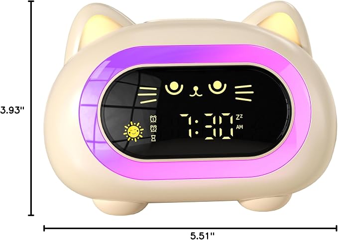 ANALOI Alarm Clock for Kids, Ok to Wake Clock for Kids Girls - Image 9