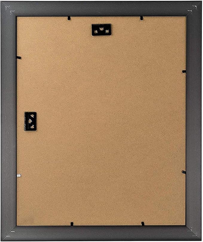 Golden State Art, 11x14 Ornate Finish Photo Frame, with White Mat for 8x10 Picture & Real Glass, Color: Bronze