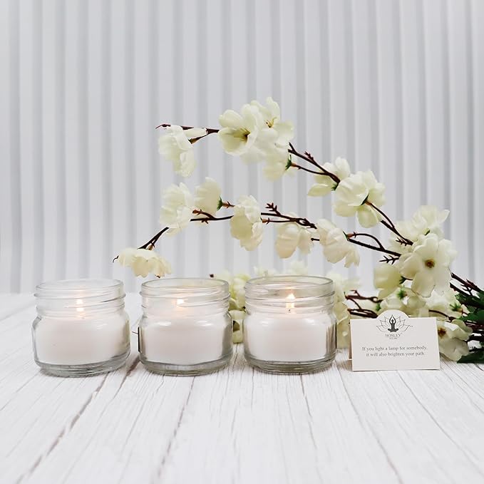 Hosley Jar Candle Orange Cassis Scented Classic 3oz Clear Glass Jar Single Wick Candle, Over Upto 20 Hours of Burn Time, Ideal for Creating Relaxing Ambience & Holiday Gifting