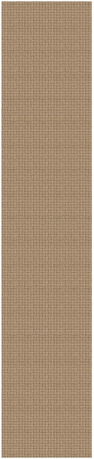IOHOUZE Washable Runner Rug 2x10 Non Slip Rubber Backed Long Hallway Runner Entryway Runner Indoor, Kitchen Rugs Woven Cotton Floor Carpet for Hall Entrance, Orange/Tan/Brown