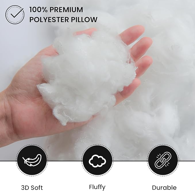 Foamily Throw Pillow Insert 20x20 (Set of 4) Premium Decorative Pillows for Couch, Bed & Living Room, Soft Fluffy Throw Pillows for Couch, Pillow Inserts for Home Decor
