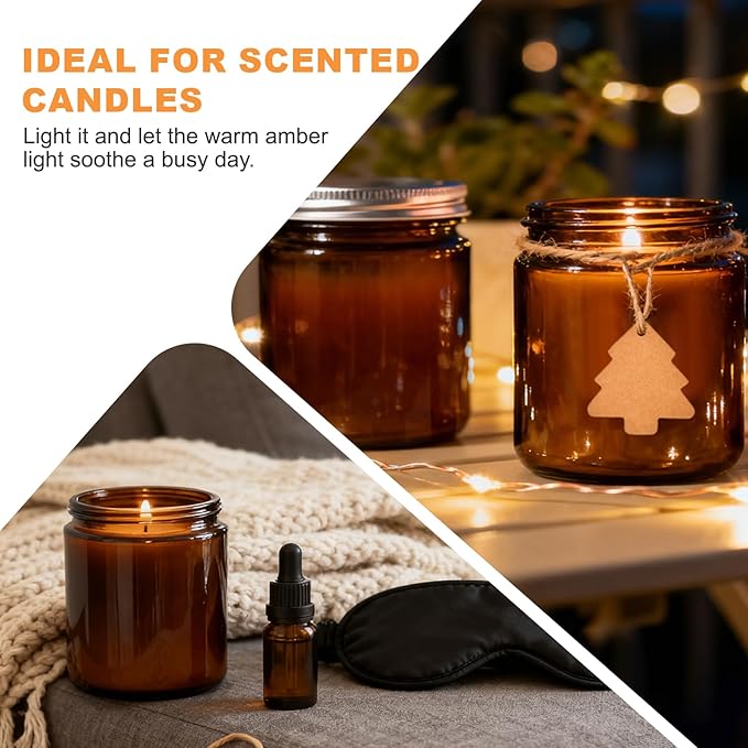 Home Scented Candles Gift Set, 6 Pack Aromatherapy Candles for Women, Non Toxic Soy Wax Candles for Relaxing Stress Relief, Emotional Gift with Handwritten Cards