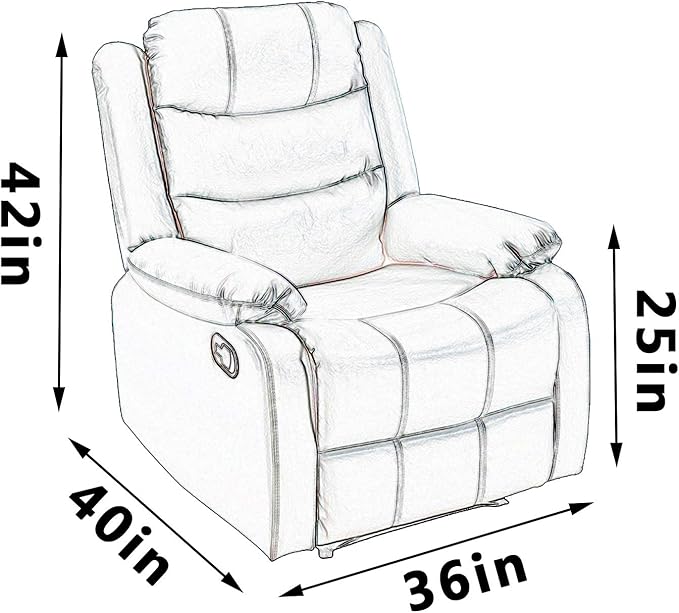 wokire Heavy Duty Plastic Recliner Cover Pets | Cat Dog Scratching Protector Clear Vinyl Waterproof Sofa/Couch Covers,Furniture Living Room Chairs for Storage and Moving 36" W - Armchair（1 Pack）