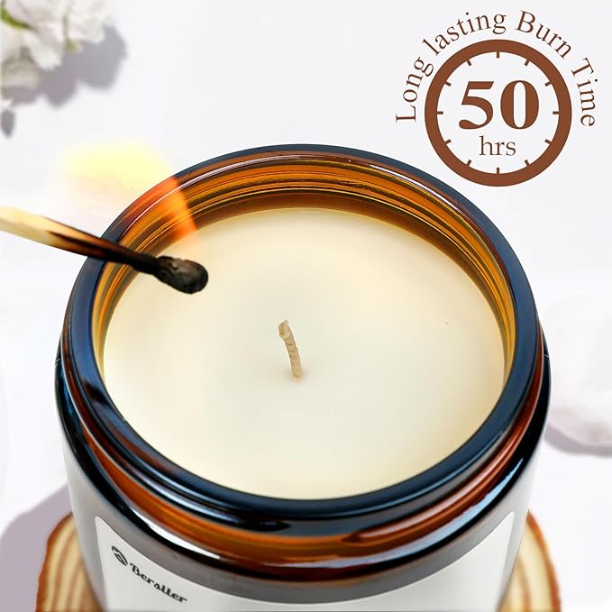 Candel Gifts for Mom from Daughter or Son, Christmas Birthday Mothers Day Candles Gifts, Lavender Eucalyptus Aromatherapy Candle for Women, Stress Relief, 50 Hour Burn Time