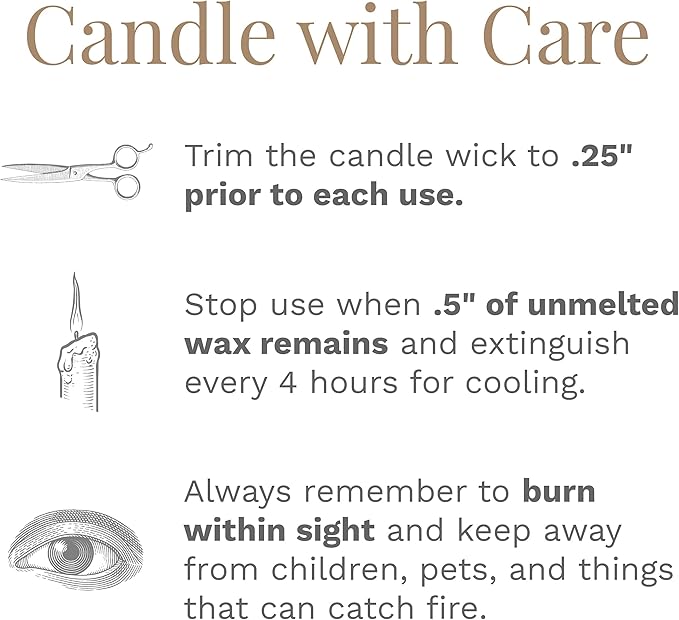 Candle-lite Scented Candles, Creamy Vanilla Swirl Fragrance, One 10 oz. Three Wick Aromatherapy Candle with 20-40 Hours of Burn Time, Off-White Color