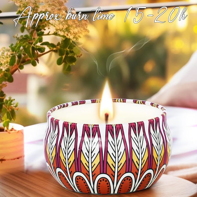 BXGRH Candle Gifts for Women, 18 Packs Aromatherapy Candles, Scented Candles Gift Set for Best Friend Gifts, Candles for Home Scented, Soy Wax Jar Candles, Retro Court Style - Exclusive for Nobles