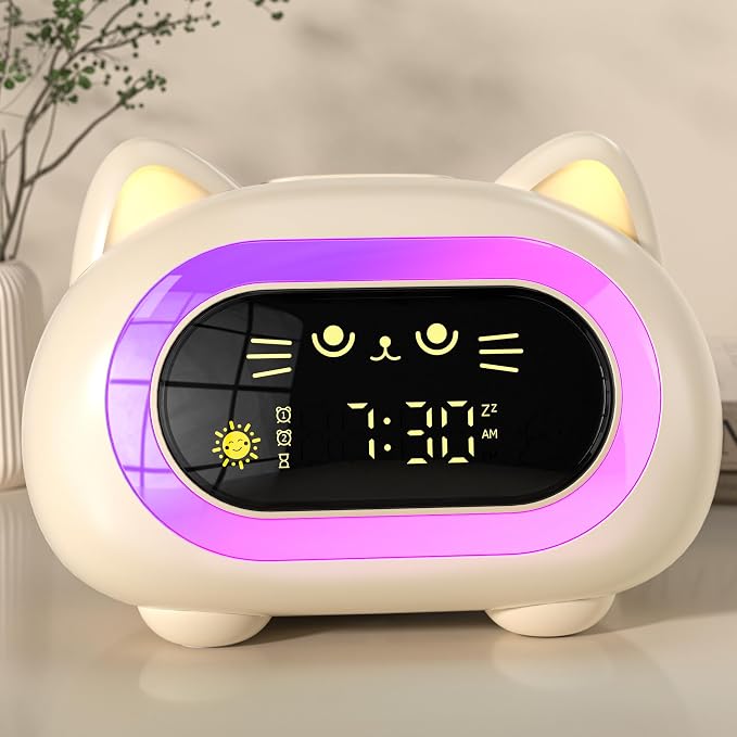 ANALOI Alarm Clock for Kids, Ok to Wake Clock for Kids Girls by ANALOI