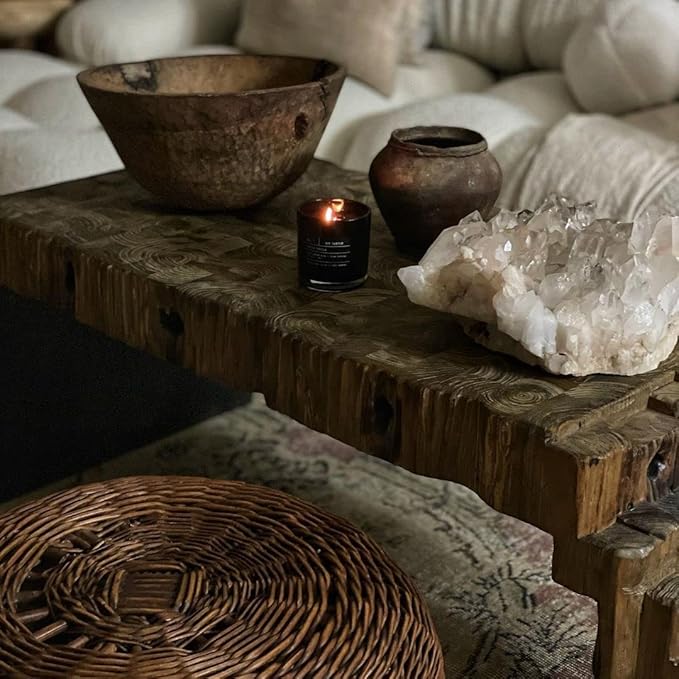 Lulu Candles | Black Rose & Oud | Smells Floral and Smokey | Luxury Scented Soy Jar Candle | Hand Poured in The USA | Highly Scented Long Lasting (9 Oz.)