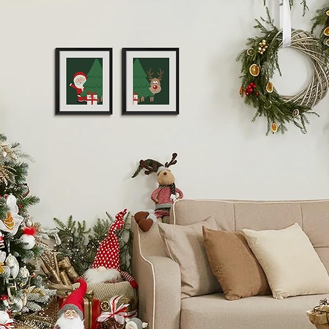 upsimples 10x12 Picture Frame, Display Pictures 7x9 with Mat or 10 x 12 Without, Wall Hanging Photo Frames, Black, 1 Pack