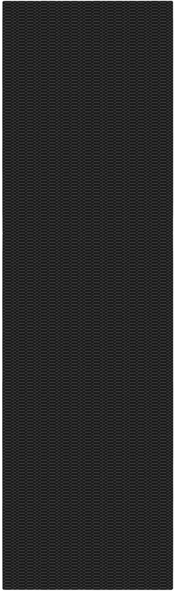 KOZYFLY Washable Runner Rug 3x16 ft Hallway Kitchen Runner Rugs with Rubber Backing Bobo Non Slip Entryway Runner Indoor, Long Carpet Runners for Hall Kitchen Entryway, Black/Grey
