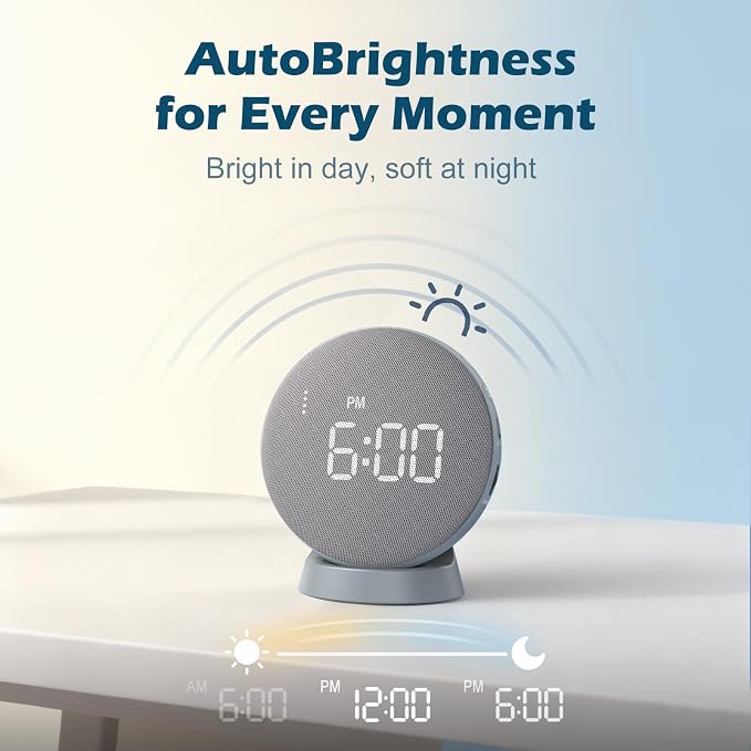 REACHER Super Loud Vibrating Alarm Clock for Heavy Sleepers Adults Teens - Image 8
