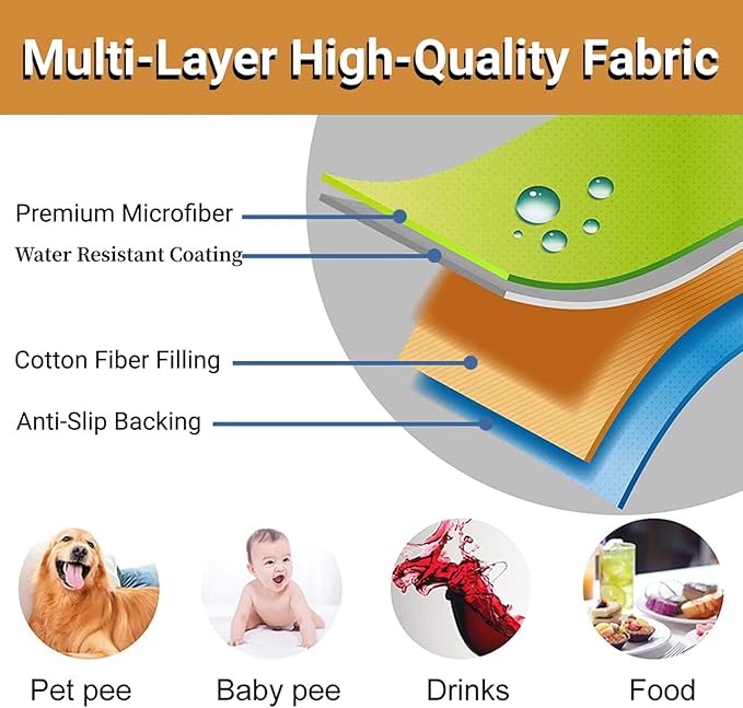 XINEAGE Water Resistant Recliner Cover, 3 seat Recliner Sofa Covers with Pockets, Quilted Thick Recliner Protector Cover for Dog Pets with Non Slip Backing and Strap (Recliner Sofa, Beige)
