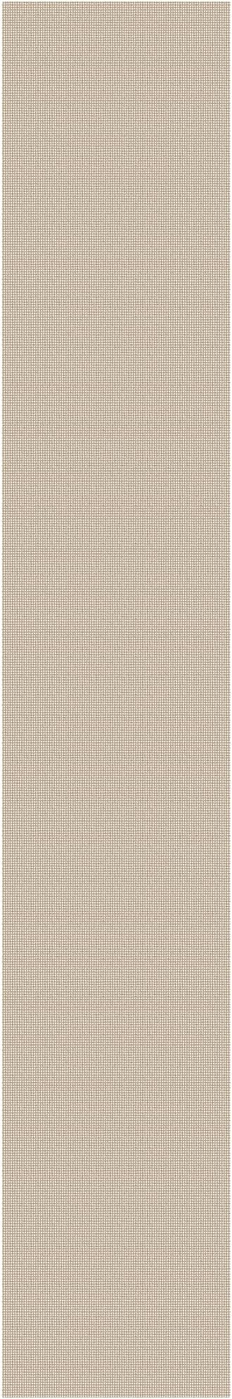IOHOUZE Washable Exrea Long Hallway Runner Rug 3x16 Non Slip Rubber Backed Kitchen Runner Entryway Runner Indoor, Woven Rugs Floor Carpet for Kitchen Hall Entryway, Beige/Khaki