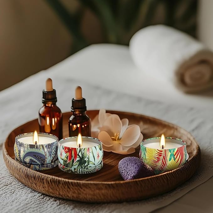 Set 36Pack Scented Candles Gifts Soy Wax Travel Tin Jar Candles for Home 2.5 OZ jar Candles for Mom, Birthday, Thanksgiving, Mother's Day,Aromatherapy,Valentine's Day Gifts