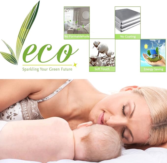 NICETOWN Blackout Room Warming Curtains 80 inches Long, Full Light Blocking Drapes with Black Liner for Nursery, Thermal Insulated Draperies for Hall, Villa (Navy Blue, 2 Pieces, 42" Wide Each Panel)