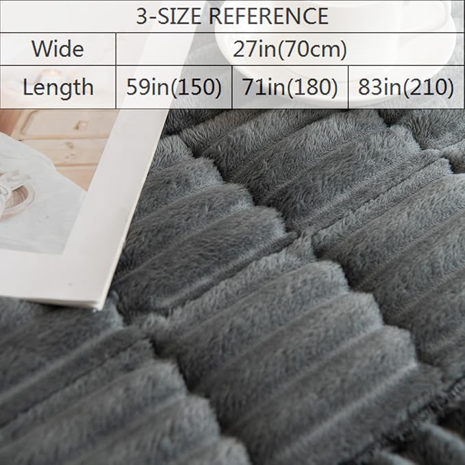 Gumfolk Pet Couch Covers for Sofa Slipcovers Couch Protector for Dogs Washable Cushion Cover, Sofa Pad Blanket Furniture, Dark Grey, 27in*71in