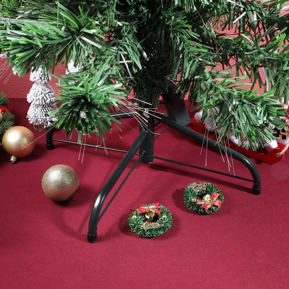 Operitacx Christmas Tree Stand, Replacement Christmas Tree Base Iron Christmas Tree Stands Xmas Tree Stand Base for Artificial Trees Fits Tree Trunks Up to 0.7 Inches - Image 6