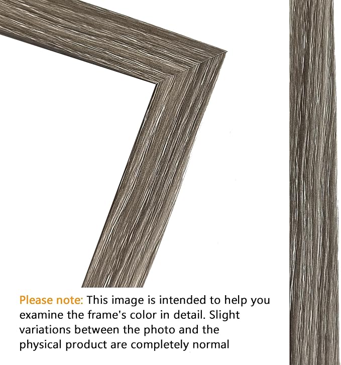 SESEAT Picture Frames Collage, Gallery Wall Frame Set with 11x14 8x10 5x7 4x6 Frames in Light Brown Finishes, Set of 10