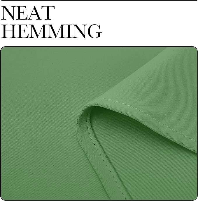 NICETOWN Froest Green Blackout Curtains 102 inches Length for Living Room, 2 Panels, 55" Wide, Thermal Insulated Long Drapes for Large Window