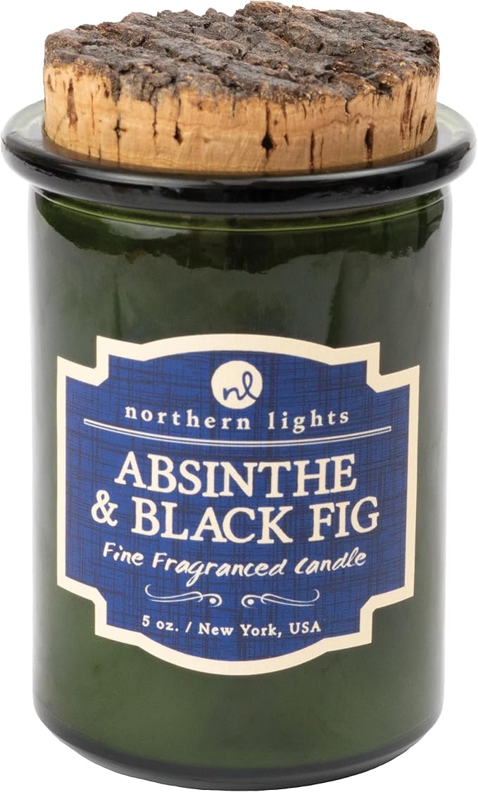 Northern Lights Candles - Spirit Jar Candles - Absinthe & Black Fig - 52603