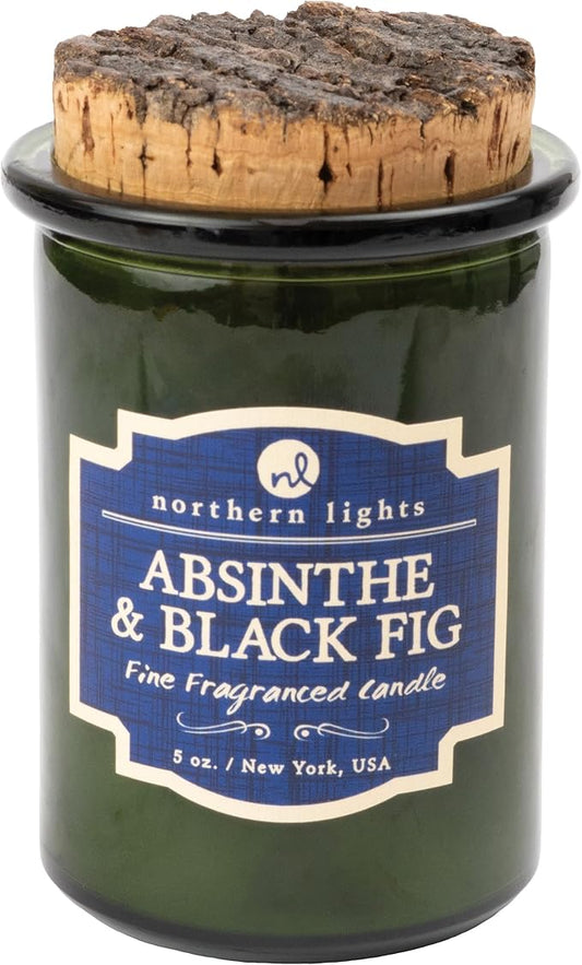 Northern Lights Candles - Spirit Jar Candles - Absinthe & Black Fig - 52603