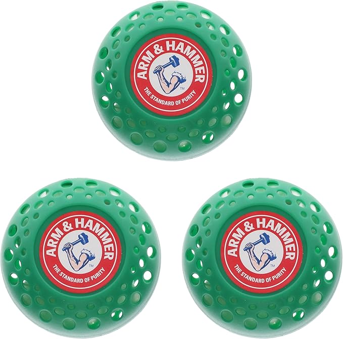 Arm & Hammer OdorBusterz?? Odor Eliminator Balls, Forest Pine, 3 Count ?€? Baking Soda Odor Control for Closets, Drawers, Hampers & Small Spaces