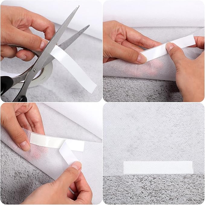 Shappy White Carpet Runner Rug for Party 55gsm Thickness with Carpet Tape Hallway Rug for Graduate Wedding Party Dance Floor Outdoor Accessories(2.6 x 30 Feet)
