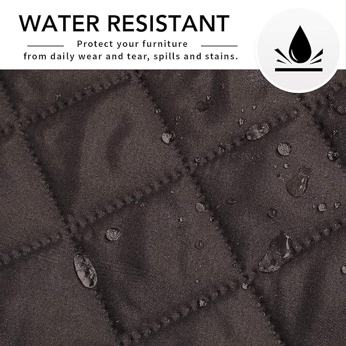 Easy-Going Sectional Couch Covers for Dogs L Shape Sofa Cover Reversible Sofa Slipcover Chaise Lounge Cover Furniture Protector Cover for Pets Dog Cat (42 x 68 inches, Chocolate/Chocolate)