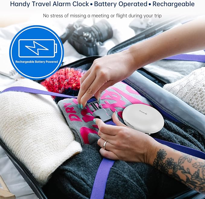 DreamSky Vibrating Alarm Clock for Heavy Sleepers Adults Under Pillow - Image 5
