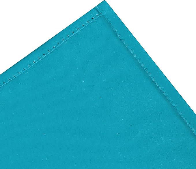 LEMOMO Teal Blackout Curtains 66 x 63 Inch Length/Set of 2 Curtain Panels/Thermal Insulated Room Darkening Blackout Curtains for Bedroom