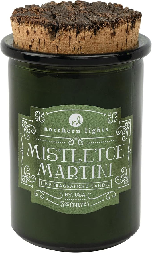 Northern Lights Candles - Spirit Jar Candles - Mistletoe Martini - 52609