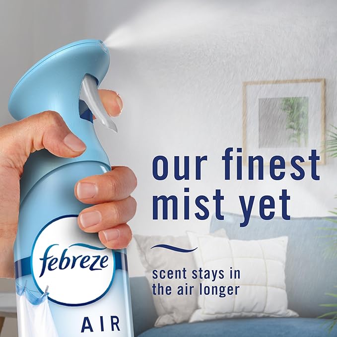New & Improved Air Mist Mood Mix Air Freshener, Home and Kitchen Essentials, Odor Fighting Room Spray, 8.1 oz bottle, 3 Count