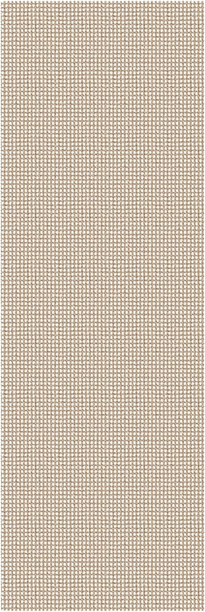 IOHOUZE Washable Runner Rug 2x6 Non Slip Runners for Hallways Entryway Runner Indoor, Kitchen Rugs Woven Cotton Floor Carpet for Kitchen Hall Entrance Bedroom, Beige/Khaki
