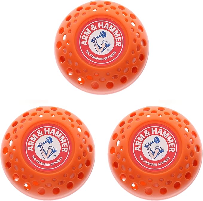 Arm & Hammer OdorBusterz?? Odor Eliminator Balls, Pumpkin Cream, 3 Count ?€? Baking Soda Odor Control for Closets, Drawers, Hampers & Small Spaces