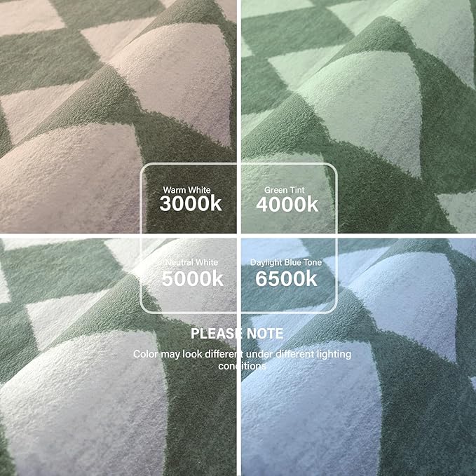 Lahome Zelie Checkered Washable 2x3 Green Kitchen Rugs Non Slip, Small Printed Indoor Door Mat for Entryway, Moroccan Trellis Ultra-Thin Throw Carpet for Bedroom Laundry Entrance Decor (2'x3',Green)