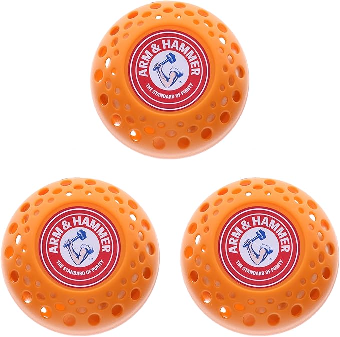 Arm & Hammer OdorBusterz?? Odor Eliminator Balls, Fresh Burst, 3 Count ?€? Baking Soda Odor Control for Closets, Drawers, Hampers & Small Spaces