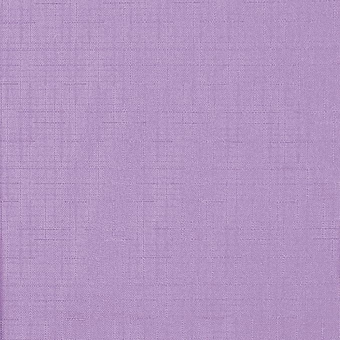 ECLIPSE Kendall Modern Blackout Thermal Rod Pocket Window Curtain for Bedroom or Living Room (1 Panel), 42" x 54", Light Purple